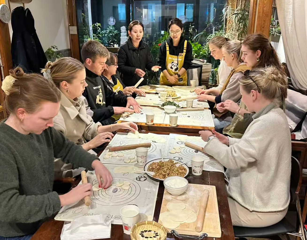 Beijing Dumpling-Making Workshop with Meal and Tea