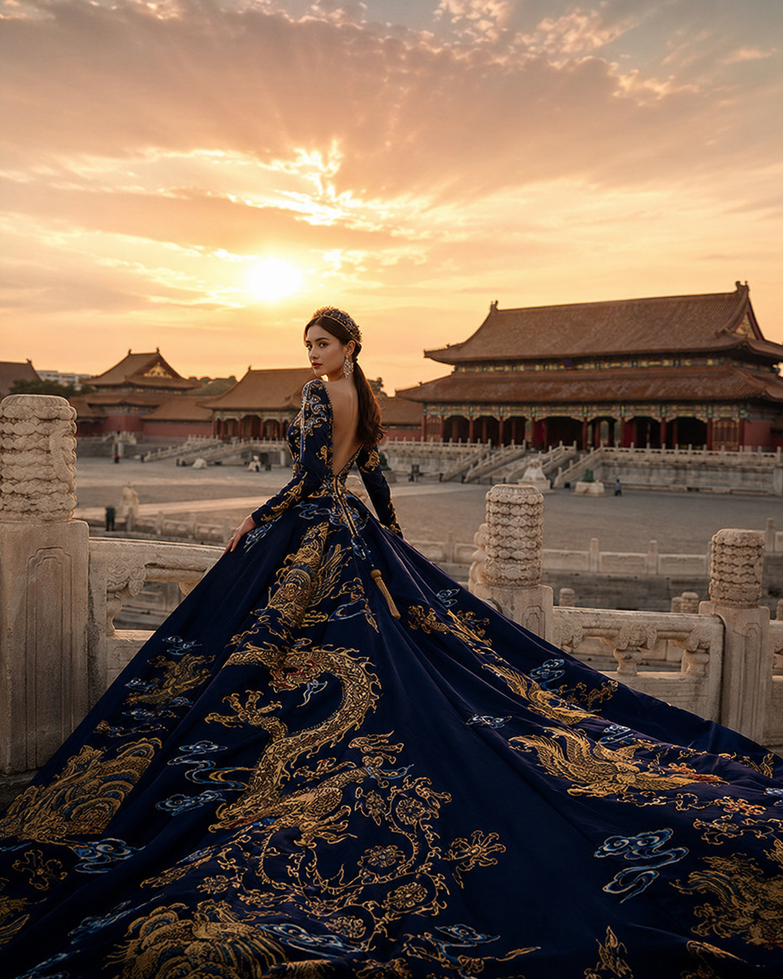 Tang Dynasty Time and Space Journey: Xi'an Hanfu Photography