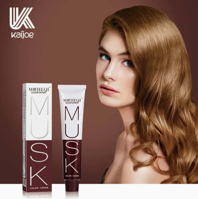 Musk Long-Lasting Professional Hair Color Permanent Hair Dye