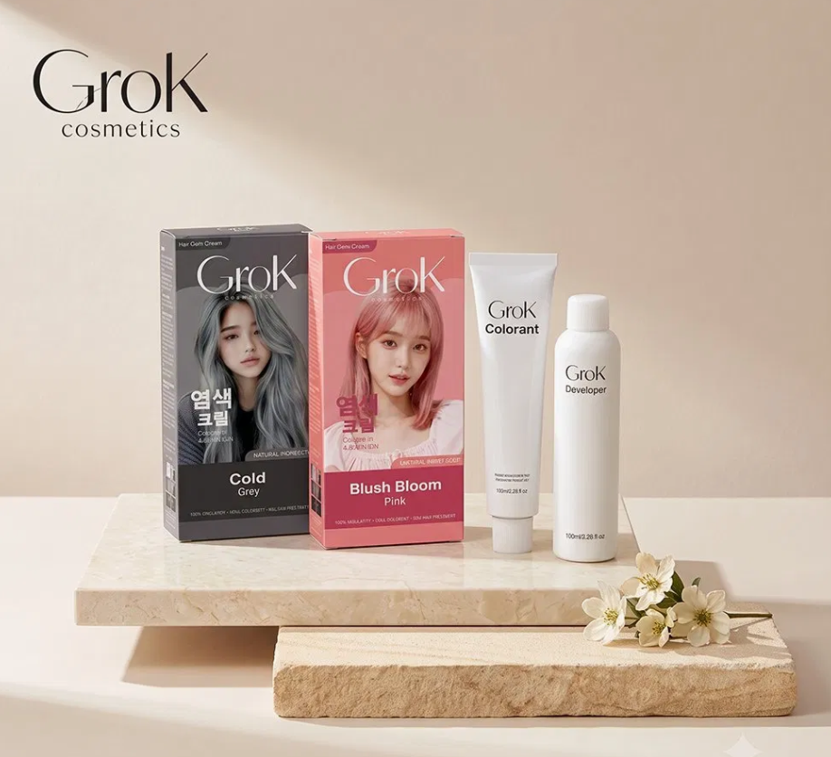 Original Grok Cosmeitcs Hair Dye Cream 17 Colors on Sales