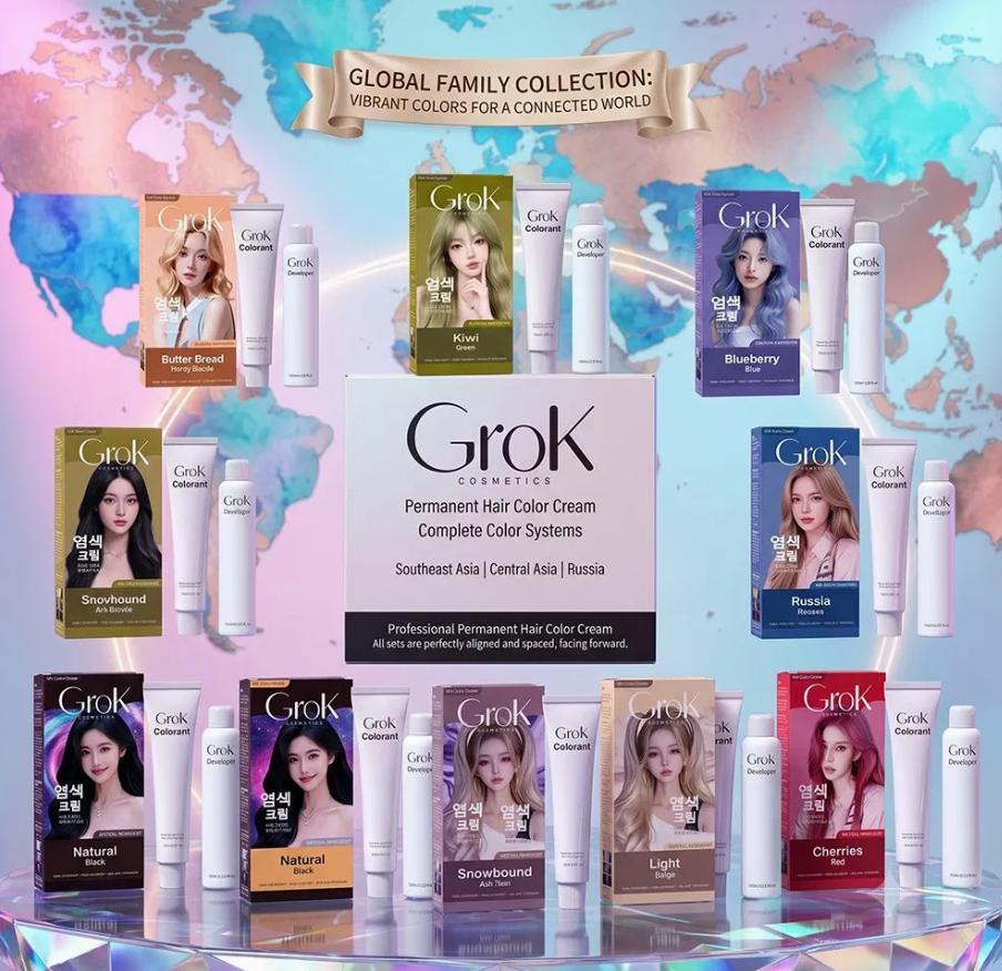 Original Grok Cosmeitcs Hair Dye Cream 17 Colors on Sales quality 2