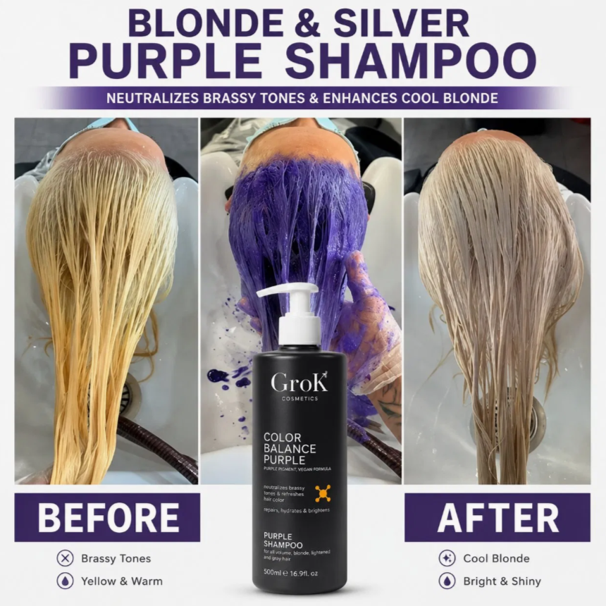 Professional Purple Shampoo Supplier for Blonde Hair Wholesale Beauty Supply Middle East Market quality 4