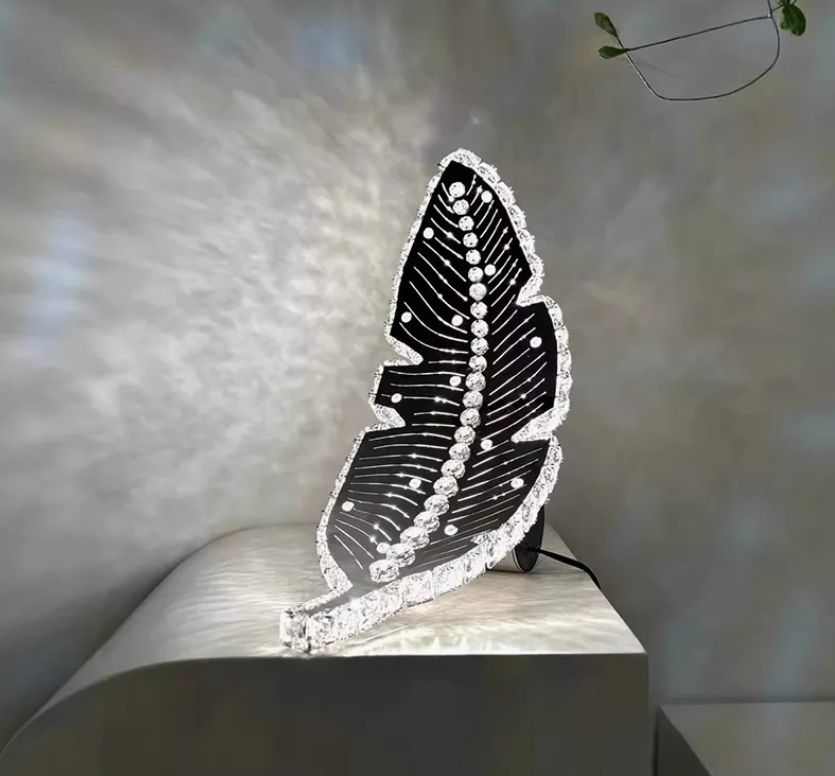 2026 Modern Lighitngs Decorative Living Room Lightings Lam LED Leaves Chandelier Lighting (DZ006) thumbnail 2