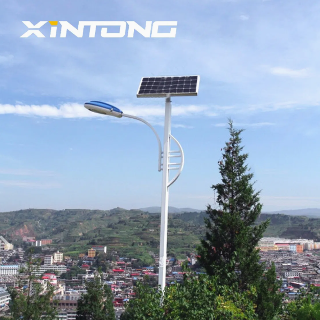 IP65 Waterproof LED Outdoor Road Energy Saving Solar Panel Power Street Light thumbnail 2