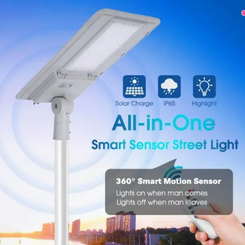 CE IP67 12V 24V 30watt 40W 50W All in One Outdoor Integrated LED Solar Energy Saving Street Garden Road Lamp with Panel and Lithium Battery thumbnail 3
