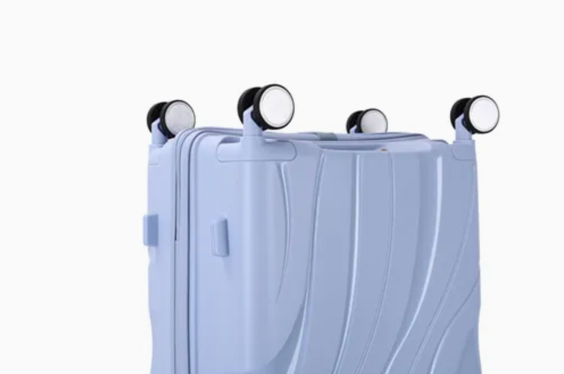 High Quality Solid PP Luggage Durable Trolley Bag Cabin Size Trolley Suitcase (XHPP015) thumbnail 2
