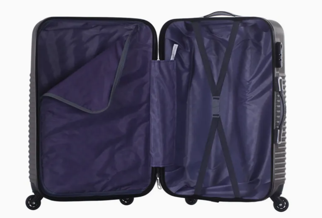 Traveling ABS Suitcase, 4 Wheels Travel Bag, 20/24/28 Luggage (XHA008)