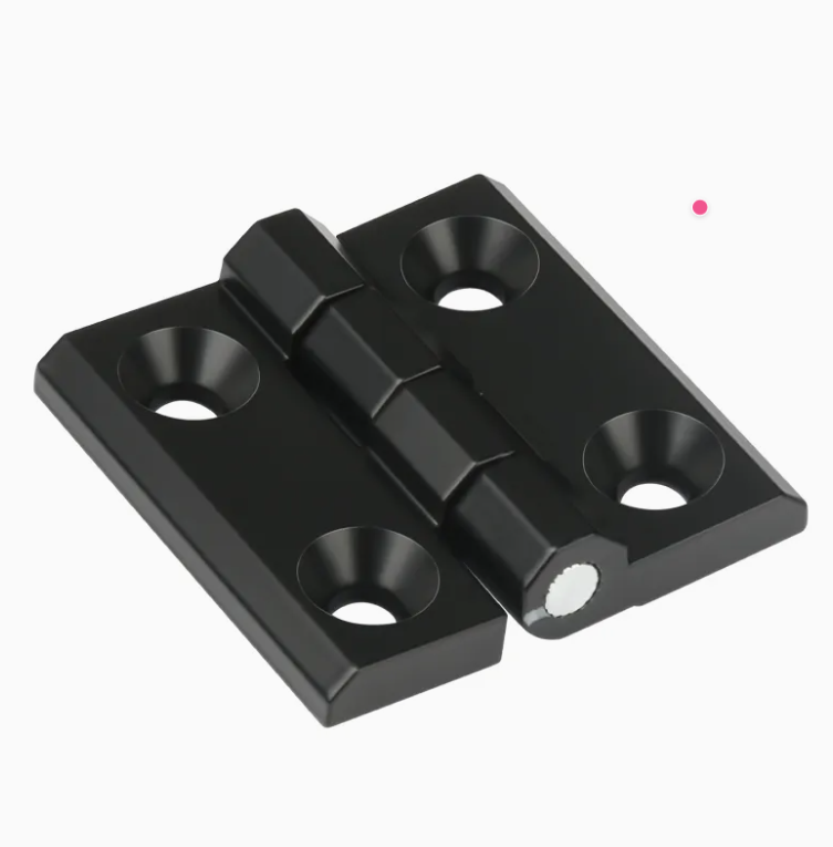 Zinc Alloy Flush Hinge 40X40 for Electrical Cabinets and Industrial Doors