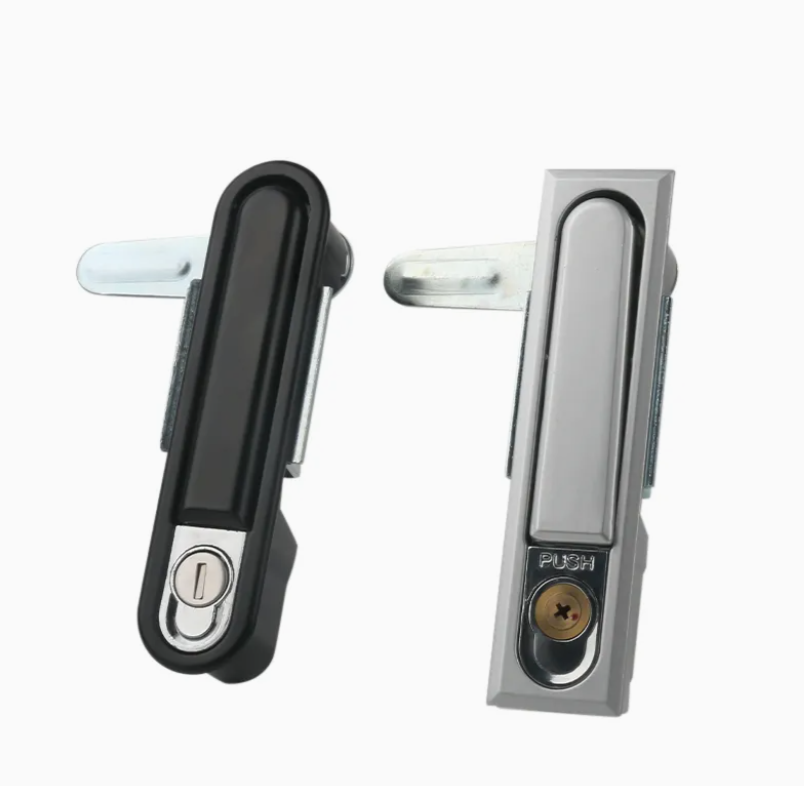 Stainless Steel Double Sided Tooth Flush Mount Lock for Harsh Environment Industrial Power Cabinets