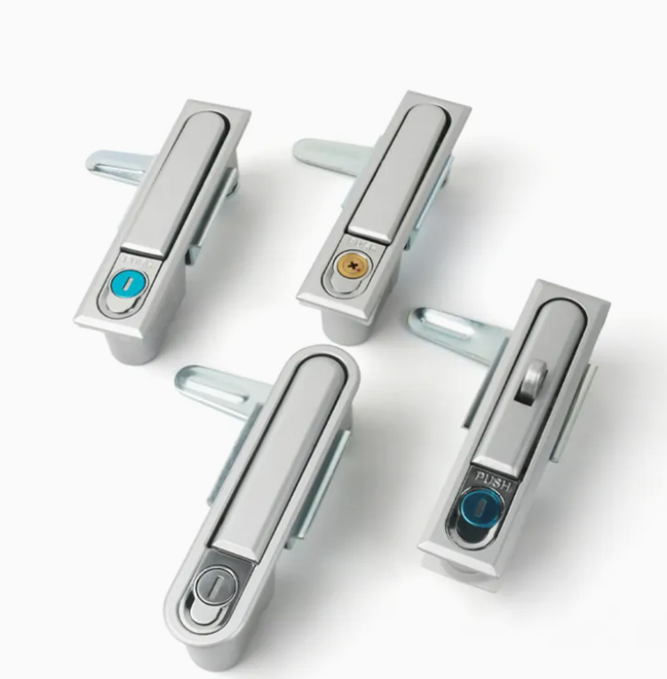 Stainless Steel Double Sided Tooth Flush Mount Lock for Harsh Environment Industrial Power Cabinets thumbnail 3