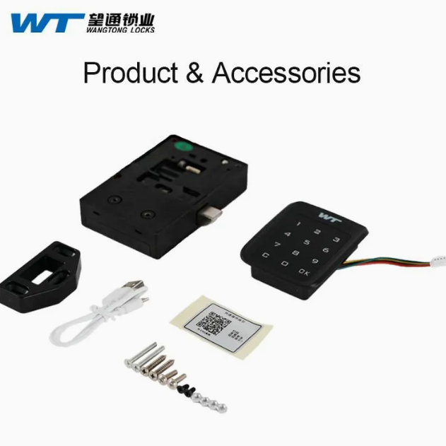 M-1701A Wangtong Wt Digital Safe Electronic Cabinet Locker Lock thumbnail 2