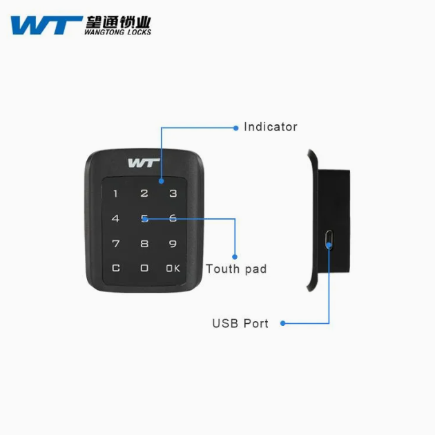 M-1701A Wangtong Wt Digital Safe Electronic Cabinet Locker Lock thumbnail 4
