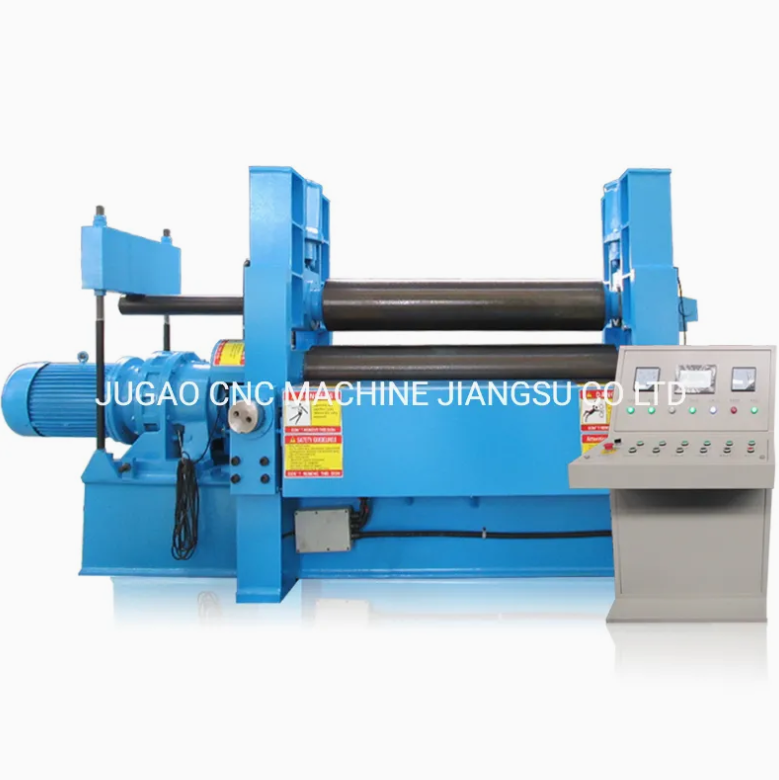 Universal 3 Roller Iron Metal Steel Plate Bending Rolling Machine