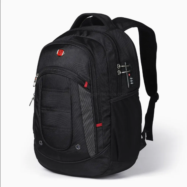 Durable 18inch Waterproof School Laptop Backpack Bag for Travel & Camping thumbnail 3