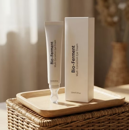 Bio-fermented multi-effect repair eye cream for fine lines, specially designed to repair the eye area after sun exposure. thumbnail 3