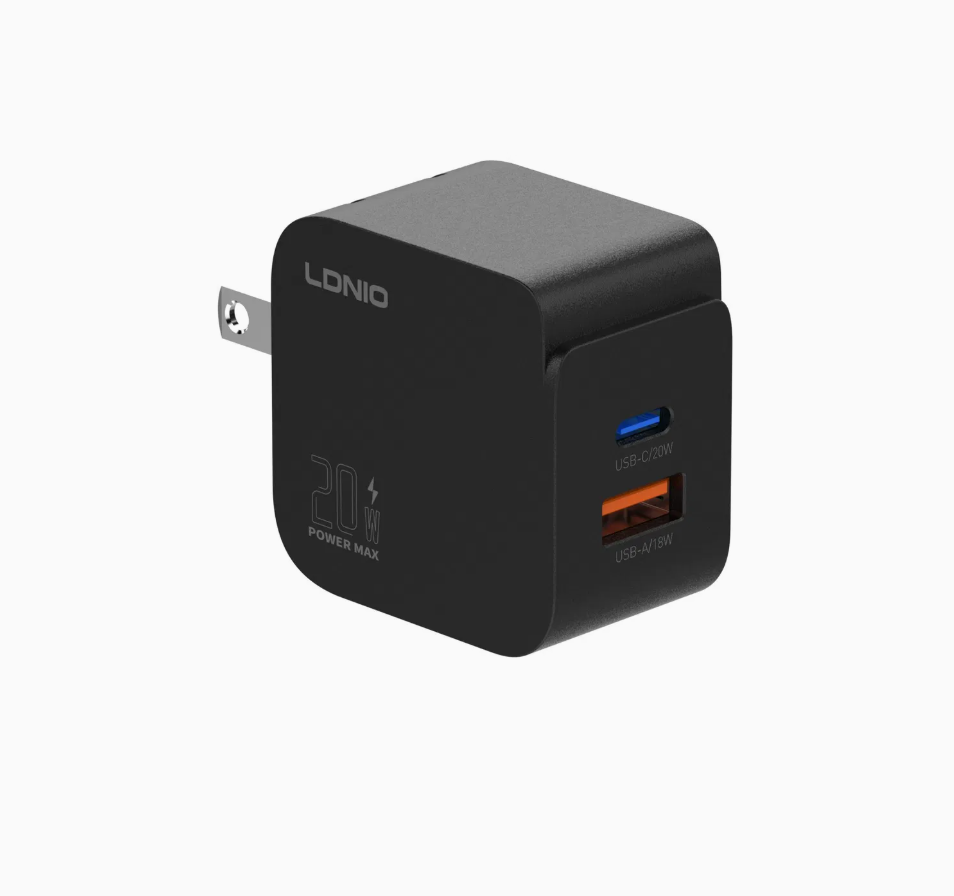 Premium Quality Ldnio Q1 20W USB Fast Charger for Samsung Pixel LG iPhone Android Mobile Phone Charger Power Supply Cell Phone Accessories thumbnail 3