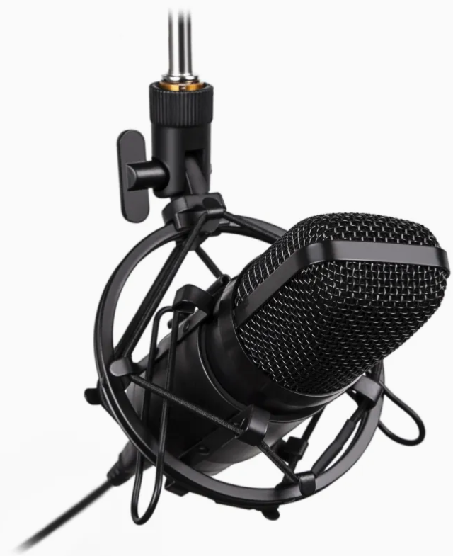 Podcast & Youtube USB Audio Microphone, Podcast Streaming Microphone, Condenser Microphone, Gaming USB Condenser Microphone, Streamer USB Microphone Kit thumbnail 3