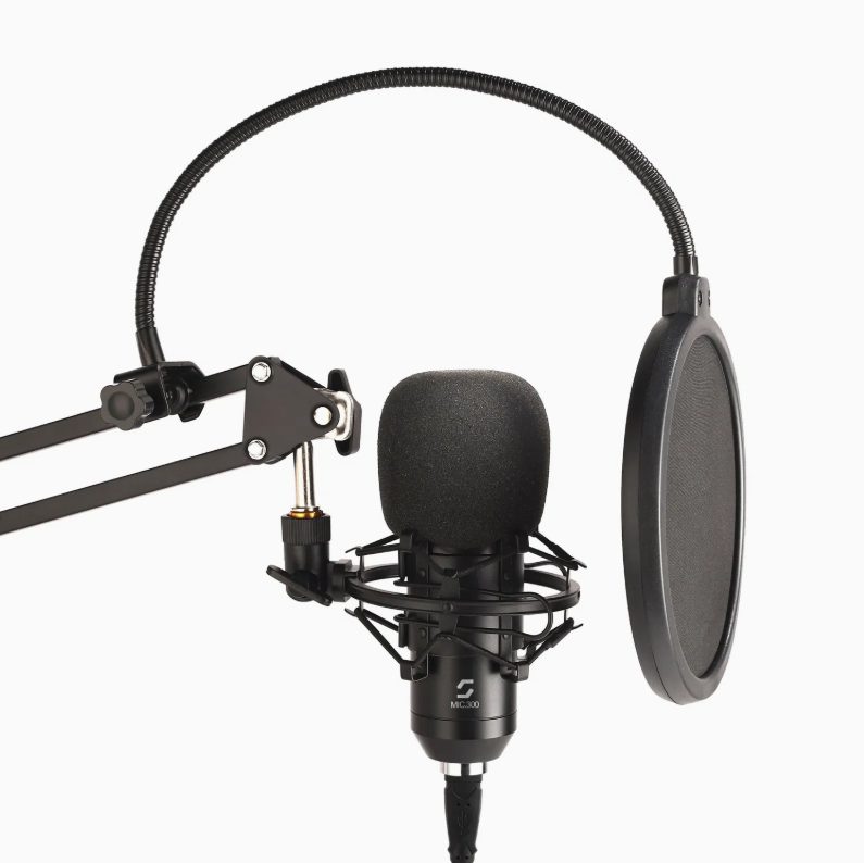 Podcast & Youtube USB Audio Microphone, Podcast Streaming Microphone, Condenser Microphone, Gaming USB Condenser Microphone, Streamer USB Microphone Kit thumbnail 2