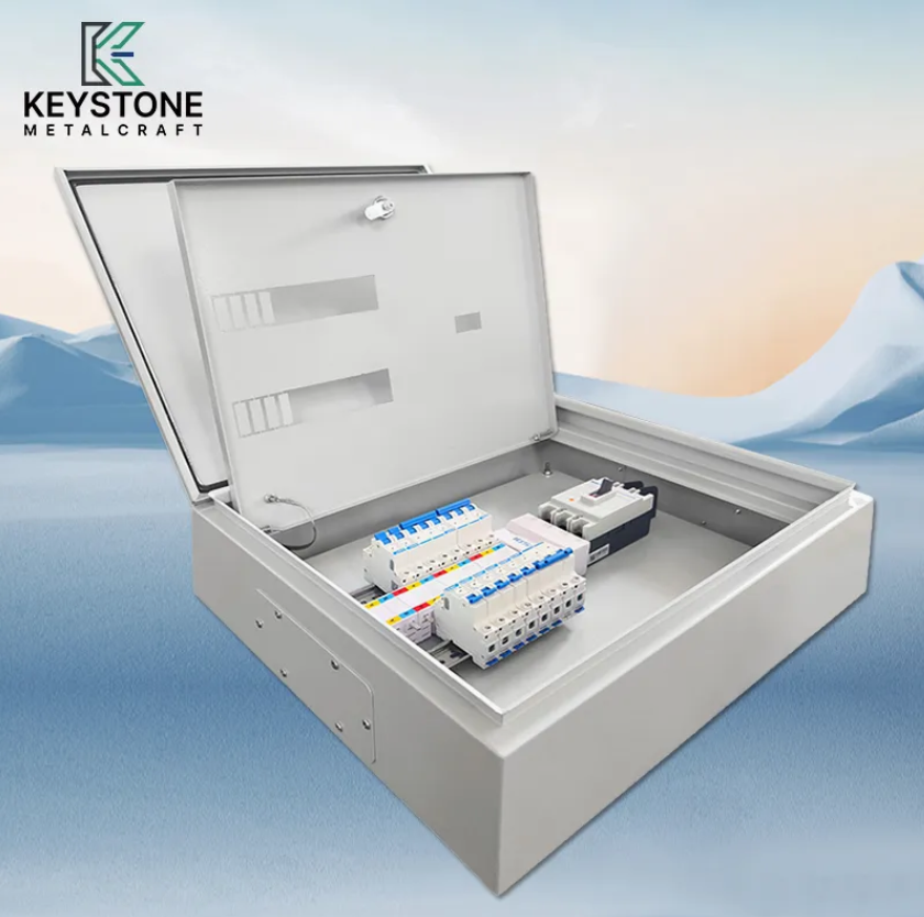 Fast Delivery Electrostatic Metal Box Power Cabinet Custom Metal Box thumbnail 3