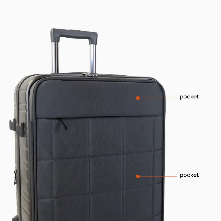Fashionable Design Carry on Luggage Noble Spinner Suitcases Set Extra Large Suitcase Valise Poussette Fabric+PC Carry-Ons thumbnail 4