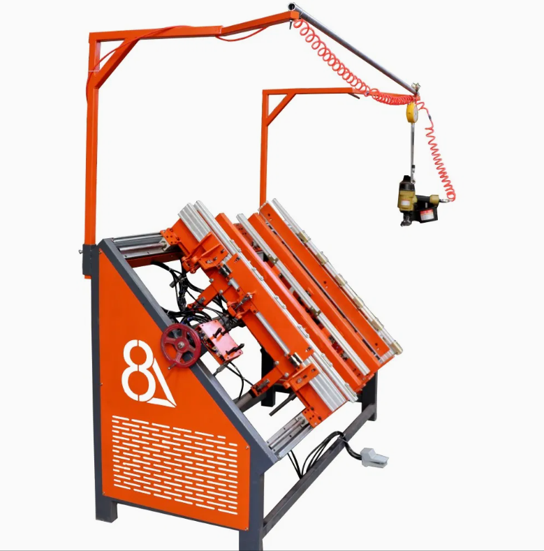 Euro Wood Pallet Machine Manually American Pallet Pneumatic Nailer