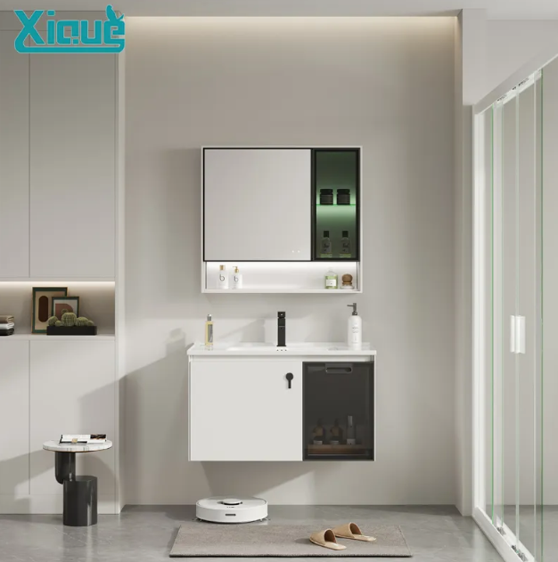 Modern Design Bathroom Vanity Furniture Aluminum Honeycomb Sink Basin Bathroom Cabinet thumbnail 4