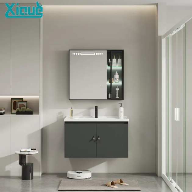 Modern Design Bathroom Vanity Furniture Aluminum Honeycomb Sink Basin Bathroom Cabinet thumbnail 2
