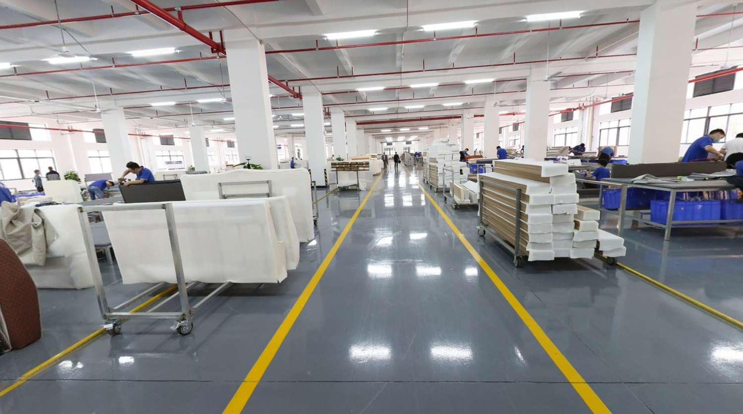 Foshan COOC Furniture workshop 1