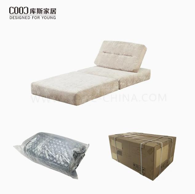 Modern Vacuum Packing Compressed Floor Lazy Sofa Come Beds Small Single Folding Sofa Bed for Home Living Room Furniture thumbnail 2
