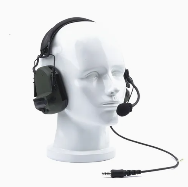 Tactical Headset with Hearing Protection and Clear Communication for Arc Helmet thumbnail 2