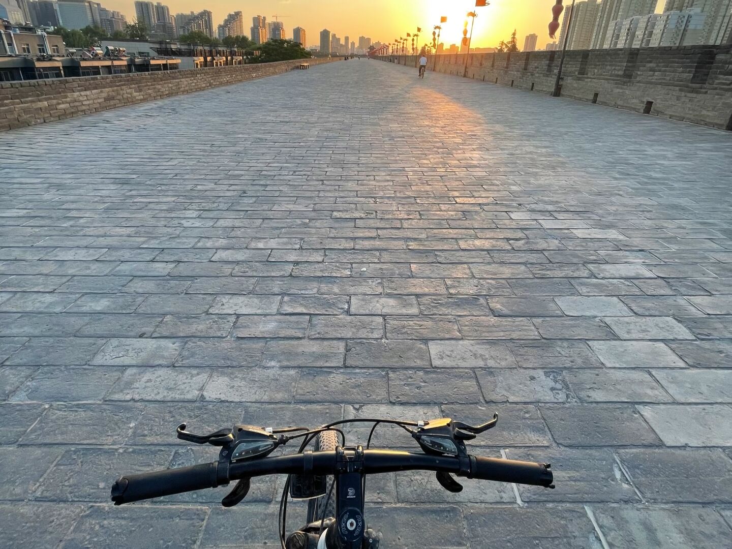 The Xi'an City Wall comprises a complete set of military defense structures, including the moat, drawbridge, gate tower, arrow tower, main watchtower, - 2